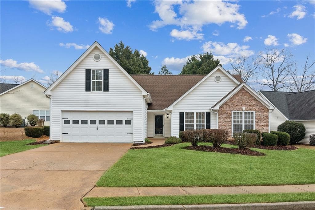 4 bedroom, 3 bathroom single family residence sold at 595 Ellesmere Way, Buford, GA 30518
