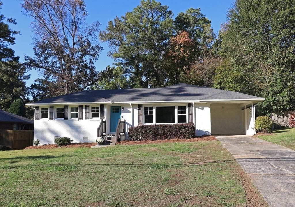 4 bedroom, 3 bathroom single family residence sold at 805 Bank Street, Smyrna, GA 30080