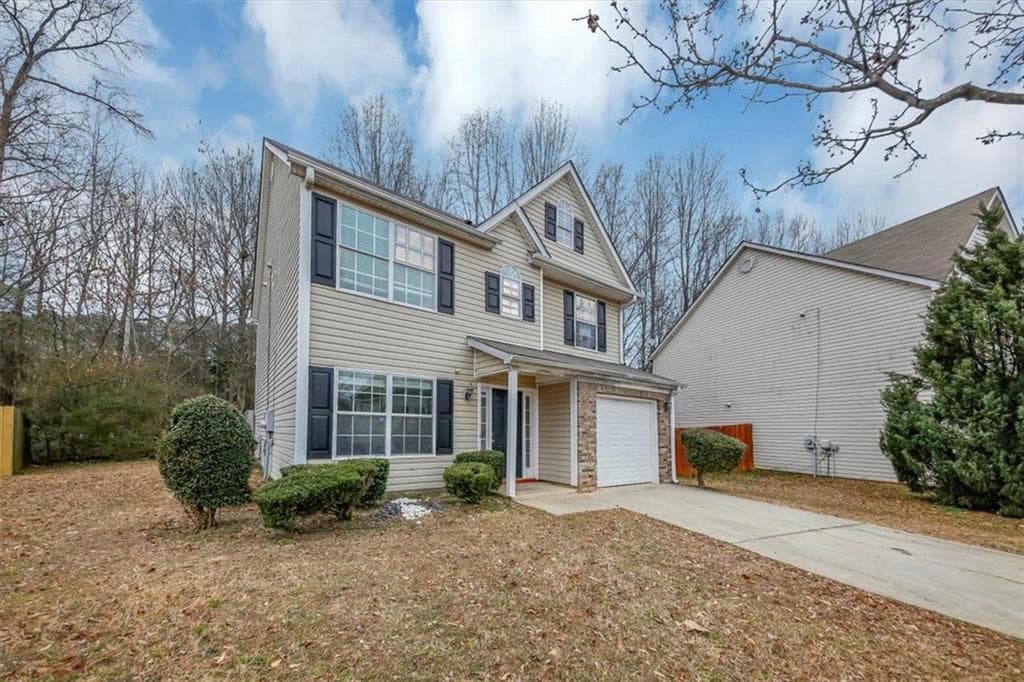 3 bedroom, 3 bathroom single family residence sold at 3542 BROOKSTONE Way, Union City, GA 30291