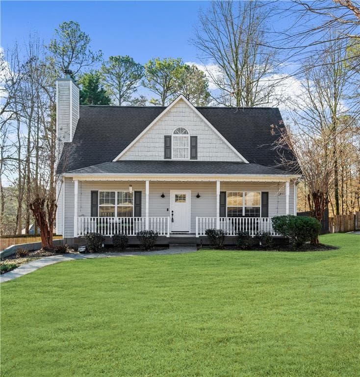 3 bedroom, 3 bathroom single family residence sold at 8330 Jensen Trail, Gainesville, GA 30506
