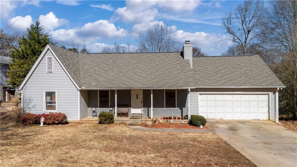 3 bedroom, 2 bathroom single family residence sold at 4350 Price Road, Gainesville, GA 30506