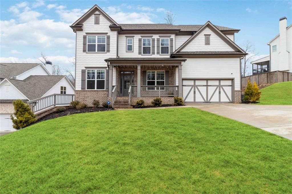 5 bedroom, 3 bathroom, 3,148 sq ft single family residence sold at 4993 LITTLE FOX Trail, Gainesville, GA 30507
