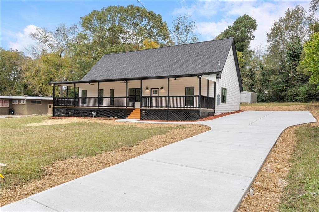 3 bedroom, 3 bathroom single family residence sold at 4280 Atlanta Street, Powder Springs, GA 30127