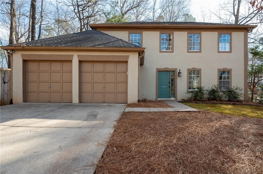 4 bedroom, 3 bathroom single family residence sold at 12095 Wallace Woods Lane, Alpharetta, GA 30004