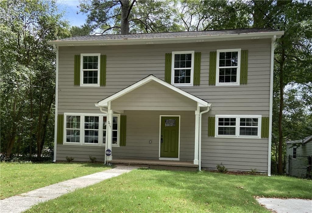 3 bedroom, 3 bathroom single family residence sold at 577 Center Hill Avenue, Atlanta, GA 30318