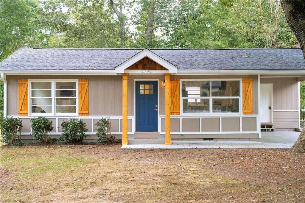 2 bedroom, 1 bathroom single family residence sold at 2799 Old Concord Road, Smyrna, GA 30082