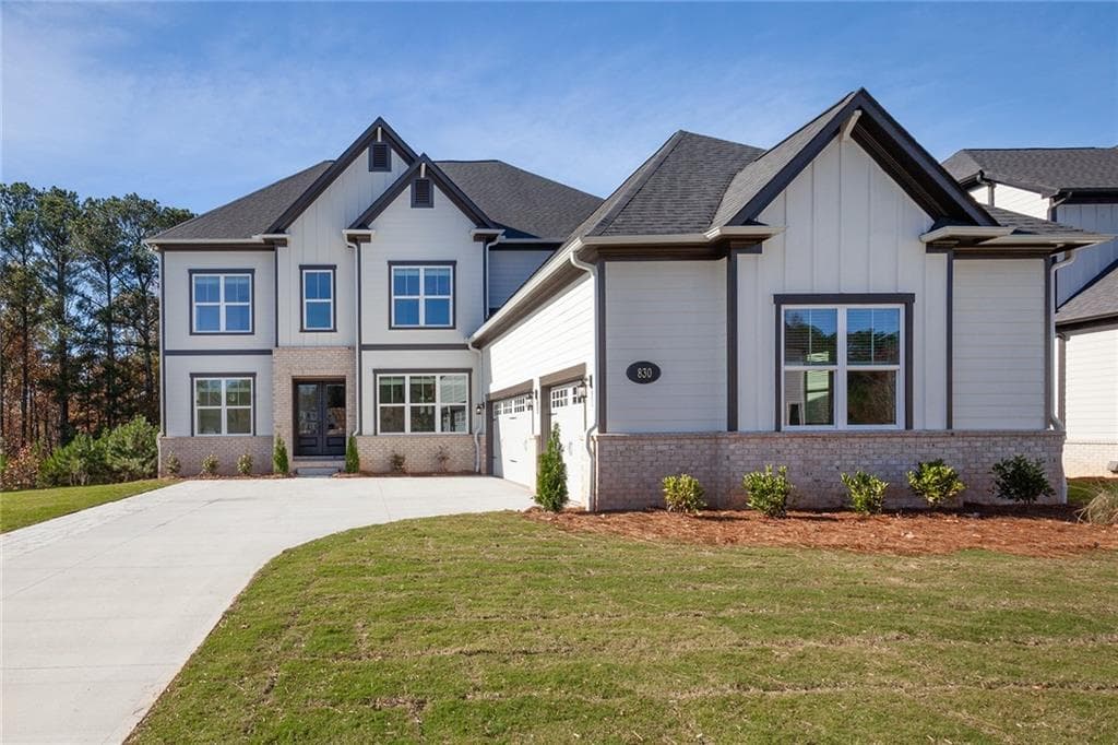 5 bedroom, 6 bathroom single family residence sold at 830 Garden Reserve Lane, Alpharetta, GA 30005
