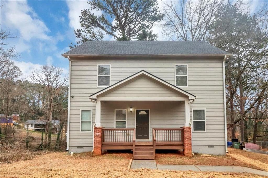 5 bedroom, 3 bathroom single family residence sold at 1580 MARY GEORGE Avenue, Atlanta, GA 30318