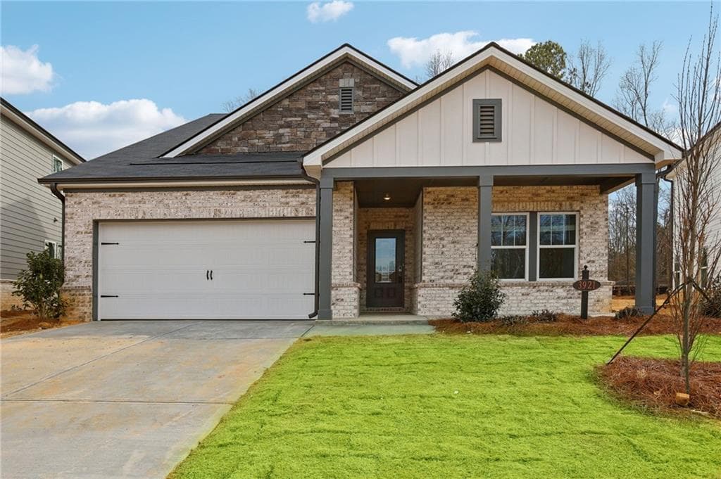 4 bedroom, 3 bathroom single family residence sold at 3921 Brushy Street, Powder Springs, GA 30127