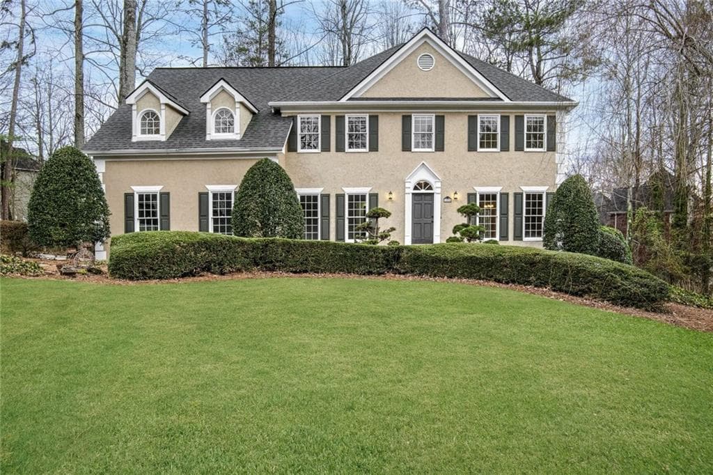 5 bedroom, 4 bathroom, 3,598 sq ft single family residence sold at 12090 Lonsdale Lane, Roswell, GA 30075