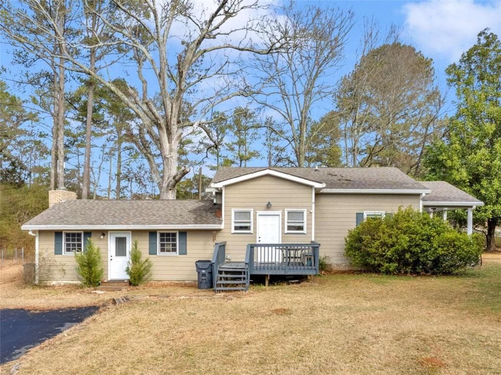 3 bedroom, 2 bathroom single family residence sold at 583 Mount Zion Road, Oxford, GA 30054