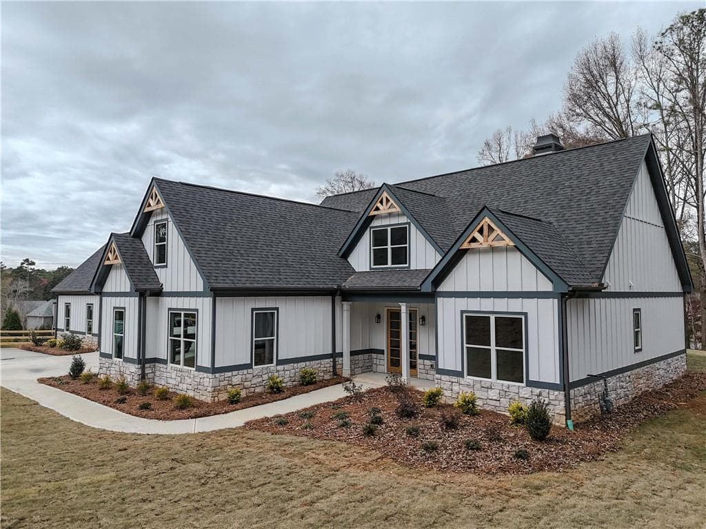 5 bedroom, 4 bathroom single family residence sold at 2259 County Line Road, Acworth, GA 30101