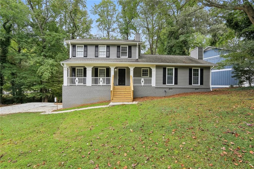 4 bedroom, 4 bathroom single family residence sold at 529 Rockborough Terrace, Stone Mountain, GA 30083