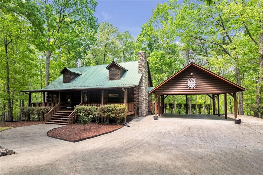 4 bedroom, 4 bathroom, 3,468 sq ft single family residence sold at 205 Arrow Wood Drive, Waleska, GA 30183
