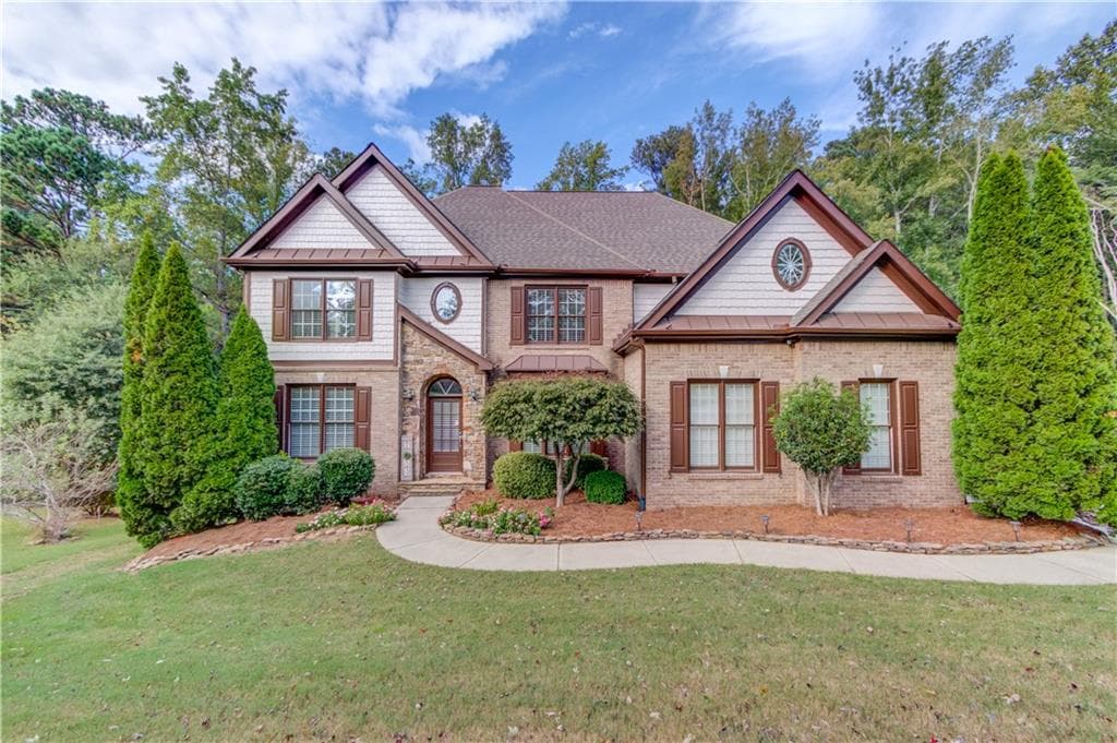 6 bedroom, 6 bathroom, 5,576 sq ft single family residence sold at 2664 Black Fox Way, Buford, GA 30519