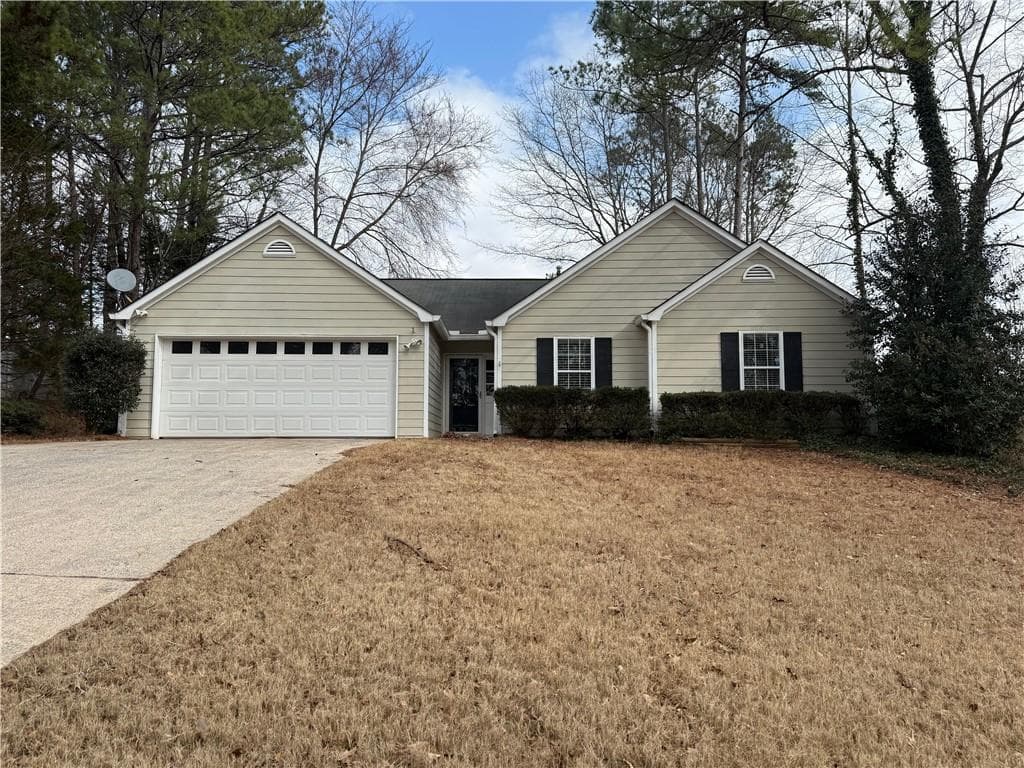 3 bedroom, 2 bathroom single family residence sold at 7008 Woodfield Way, Woodstock, GA 30188