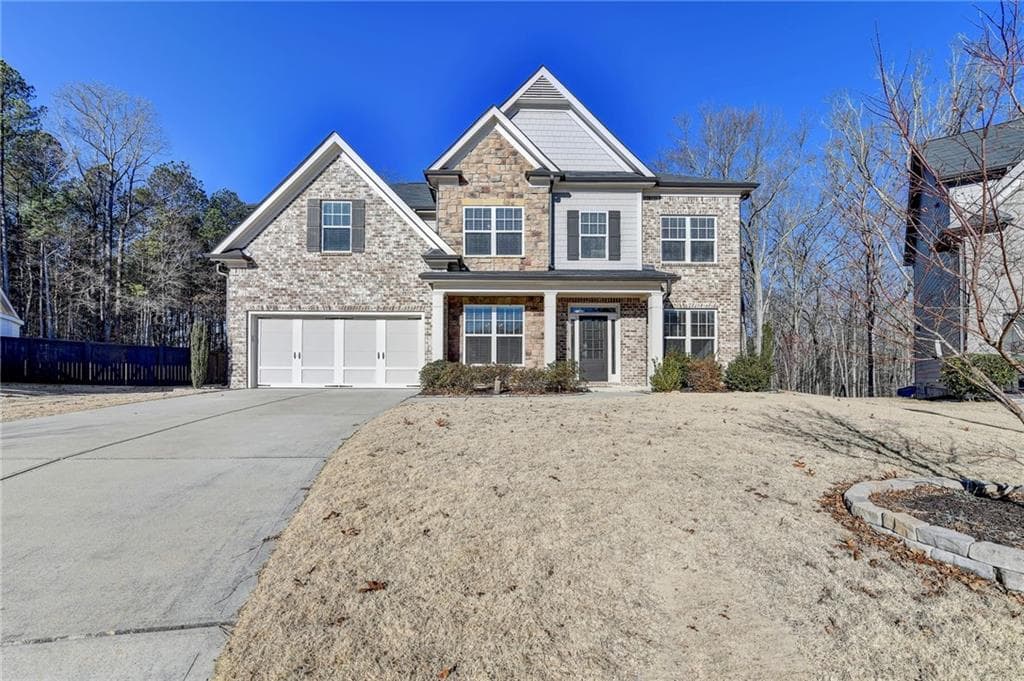 5 bedroom, 4 bathroom single family residence sold at 3608 Crayton Glen Way, Buford, GA 30519
