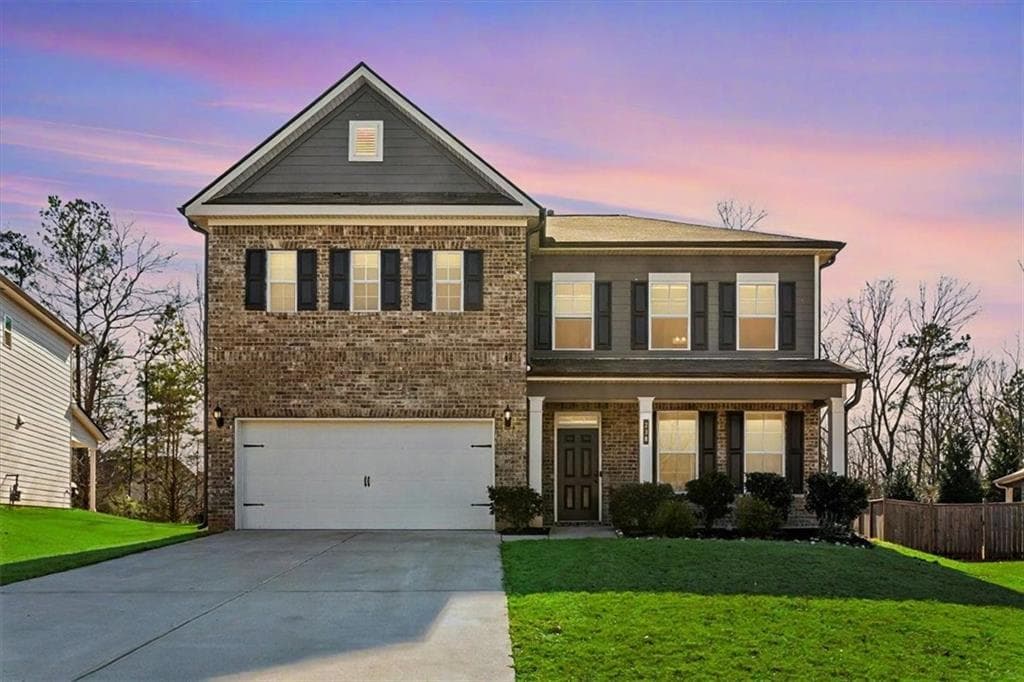 4 bedroom, 4 bathroom single family residence sold at 238 Gallant Fox Way, Acworth, GA 30102