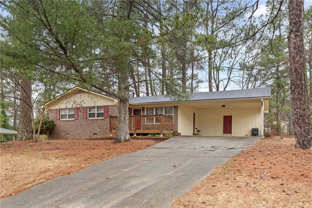 3 bedroom, 2 bathroom single family residence sold at 4648 Seward Road, Powder Springs, GA 30127