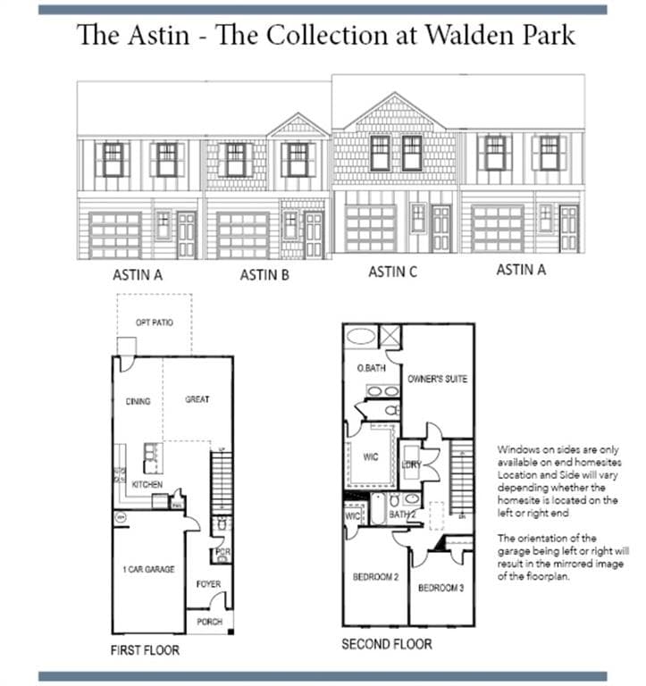 3 bedroom, 3 bathroom townhouse sold at 9446 Cedar Grove Court Lot 334, Jonesboro, GA 30238
