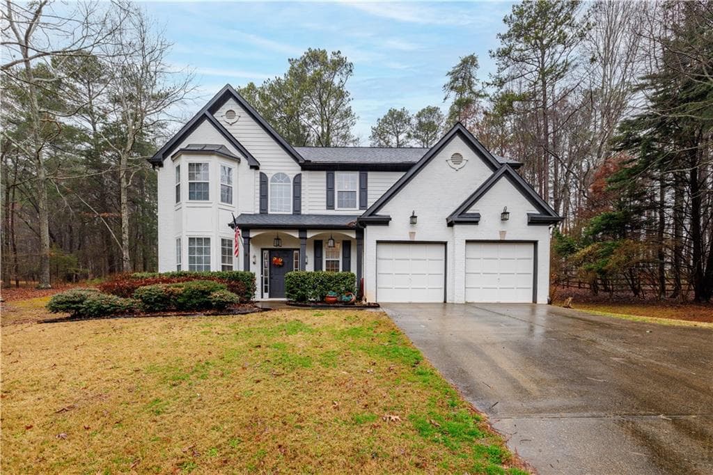 4 bedroom, 3 bathroom single family residence sold at 315 Hermitage Trail, Alpharetta, GA 30004