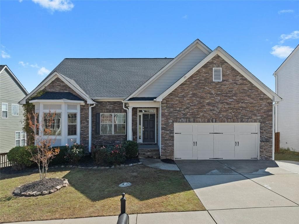4 bedroom, 3 bathroom single family residence sold at 1835 Madrid Falls Drive, Braselton, GA 30517