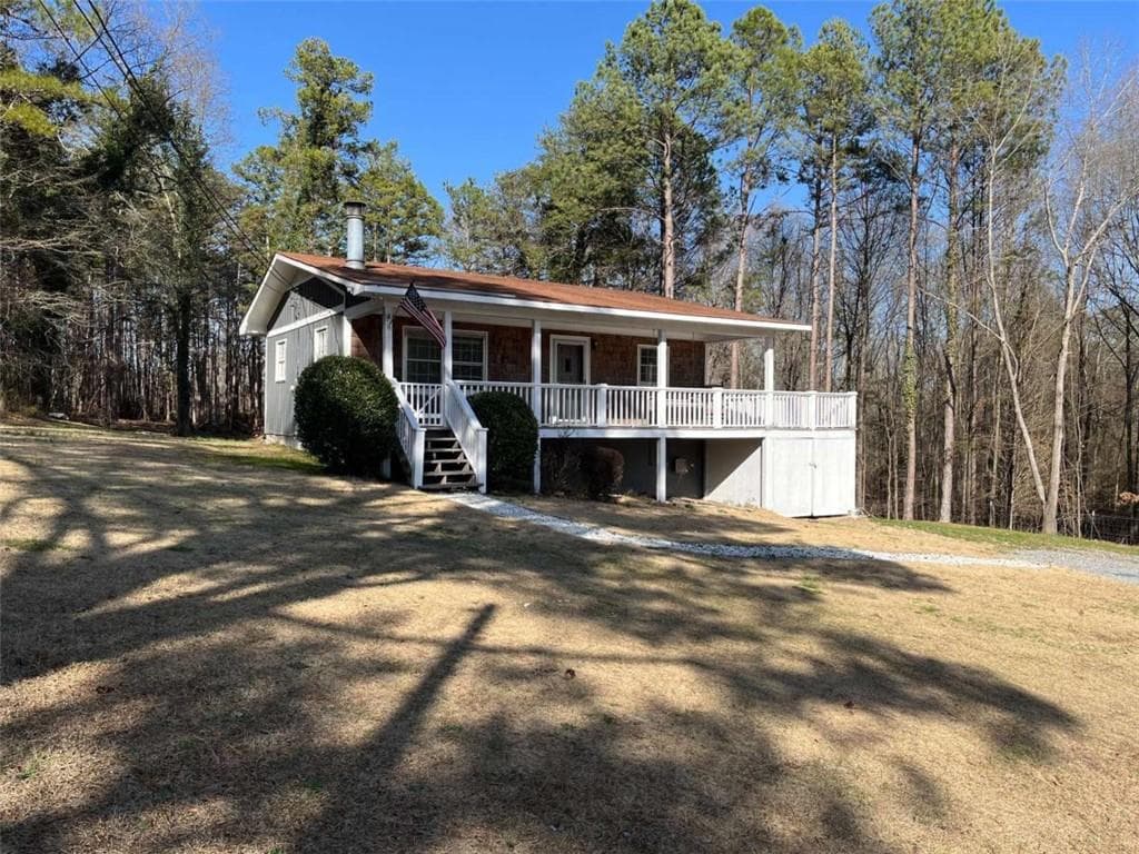 2 bedroom, 1 bathroom single family residence sold at 1389 Pleasant Valley Road, Silver Creek, GA 30173