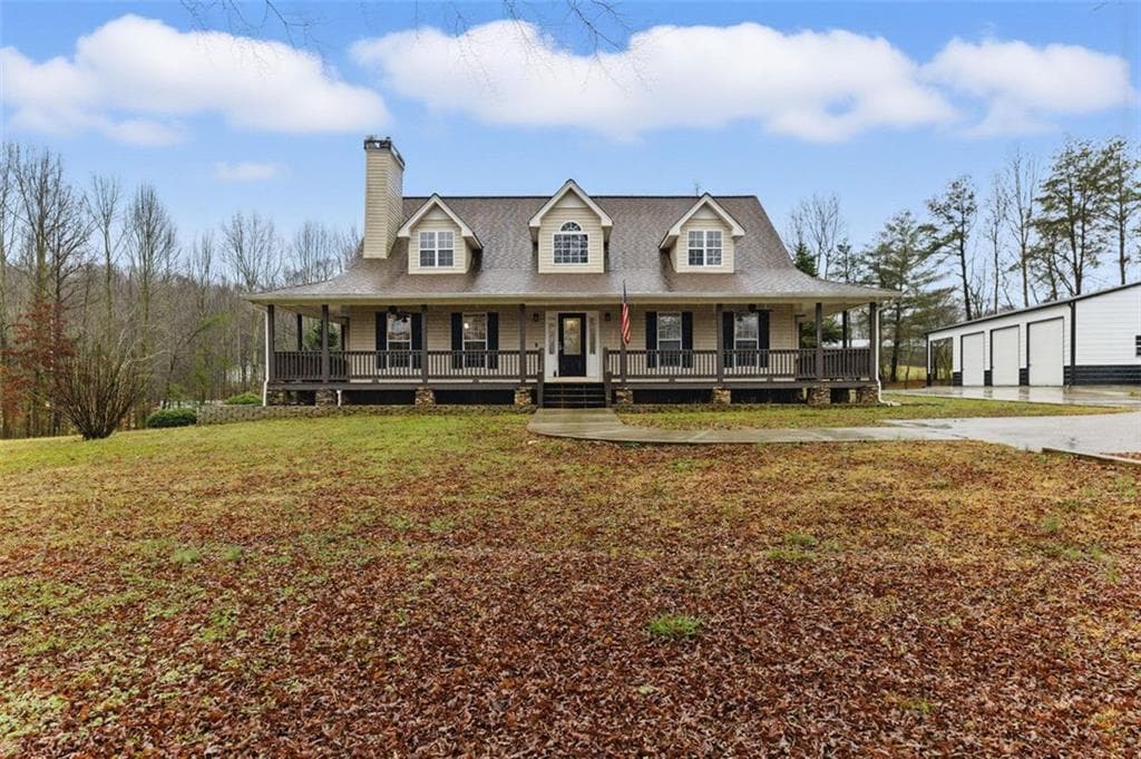 5 bedroom, 4 bathroom single family residence sold at 206 Anhaila Lane, Dahlonega, GA 30533