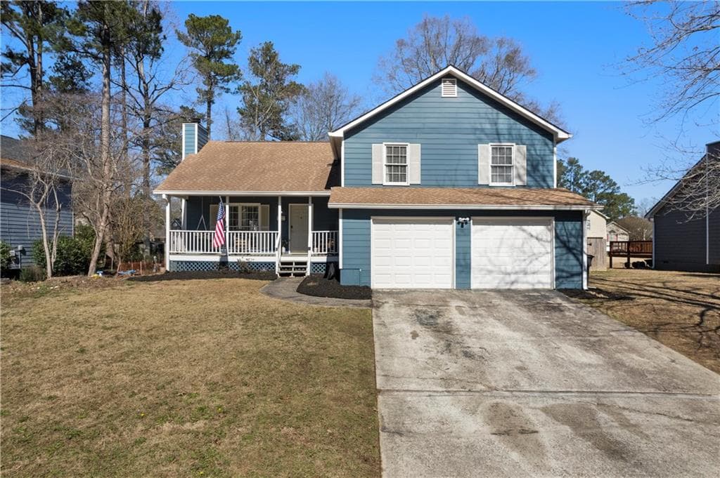 4 bedroom, 3 bathroom, 2,167 sq ft single family residence sold at 3327 Caley Mill Drive, Powder Springs, GA 30127