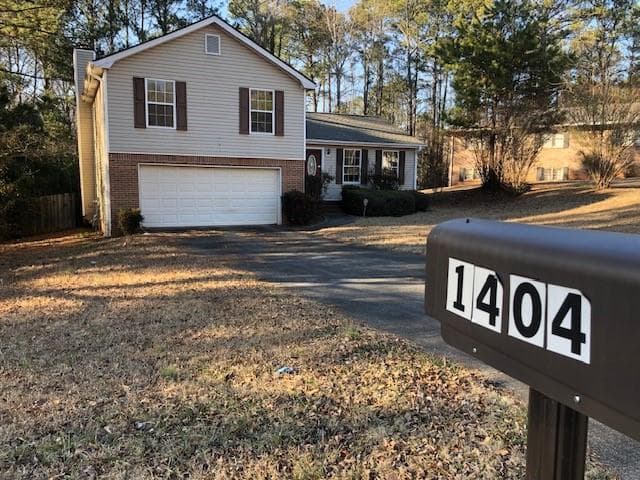 3 bedroom, 2 bathroom single family residence sold at 1404 Bailey, Conyers, GA 30094