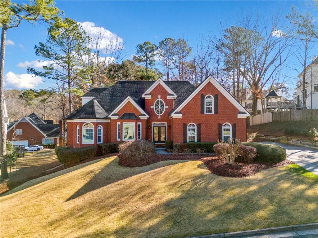 6 bedroom, 5 bathroom, 6,125 sq ft single family residence sold at 110 Shadow Creek Chase, Alpharetta, GA 30022