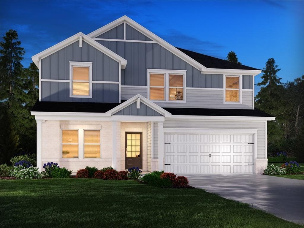 5 bedroom, 4 bathroom single family residence sold at 367 Denali Butte Terrace, Canton, GA 30114