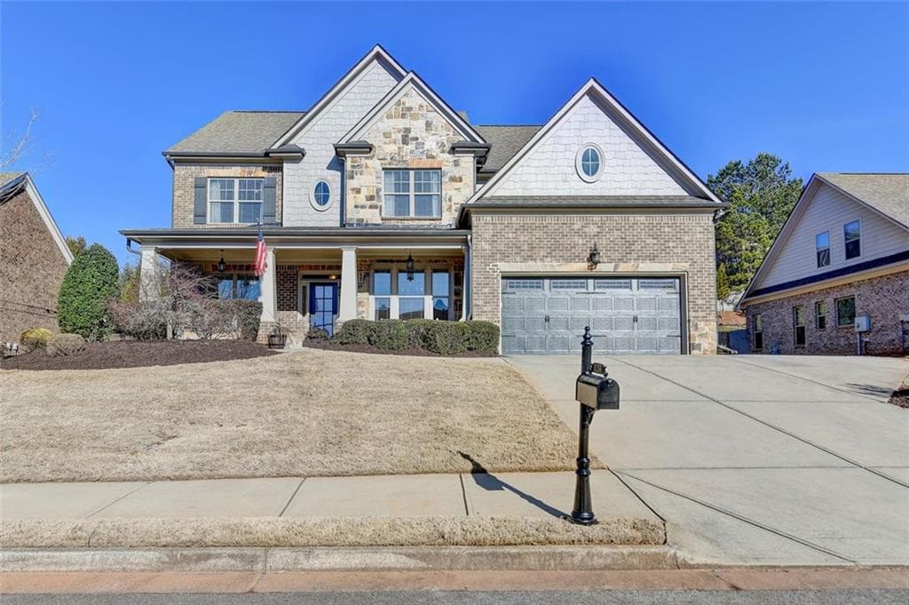4 bedroom, 4 bathroom single family residence sold at 5256 Wild Cedar Drive, Buford, GA 30518