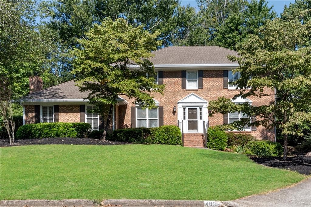 5 bedroom, 3 bathroom single family residence sold at 4036 Grove Hill Court, Peachtree Corners, GA 30092