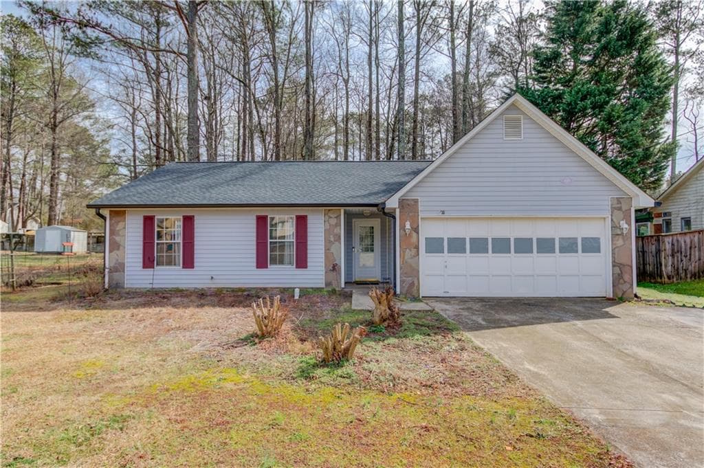 3 bedroom, 2 bathroom, 1,362 sq ft single family residence sold at 629 Granite Lane, Loganville, GA 30052