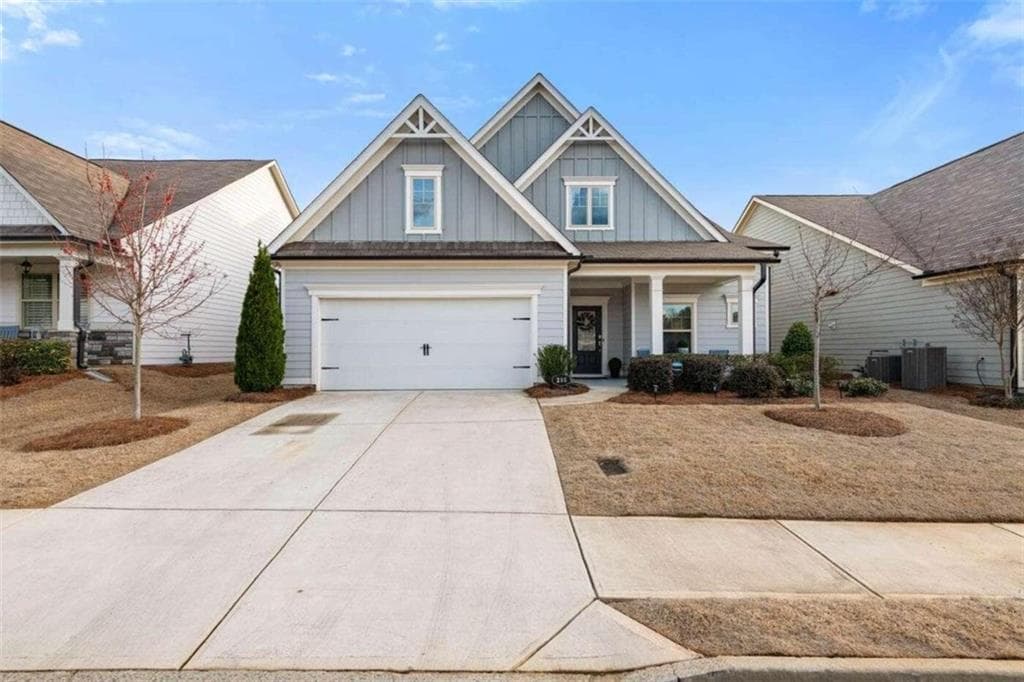 3 bedroom, 2 bathroom single family residence sold at 206 William Creek Drive, Canton, GA 30115