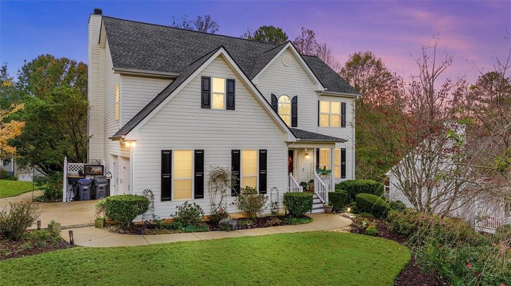 5 bedroom, 4 bathroom single family residence sold at 6720 Duckett Street, Cumming, GA 30028