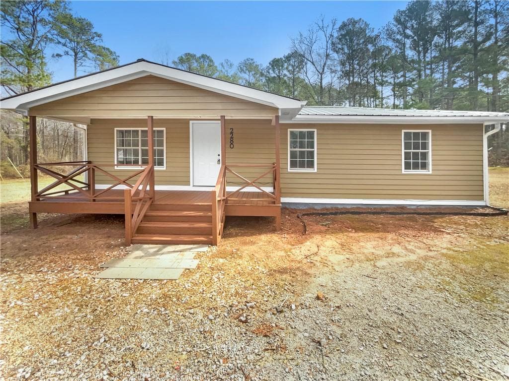 3 bedroom, 1 bathroom single family residence sold at 2280 Christian Circle, Conyers, GA 30013