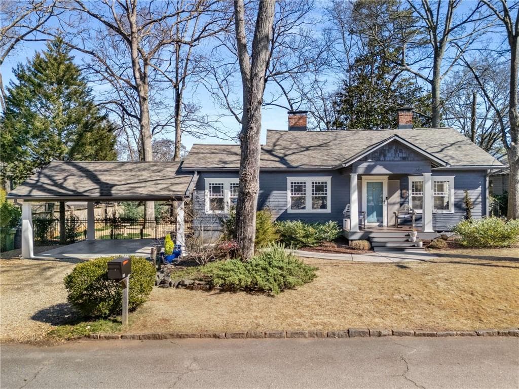 3 bedroom, 2 bathroom, 1,797 sq ft single family residence sold at 310 Allendale Drive, Atlanta, GA 30317