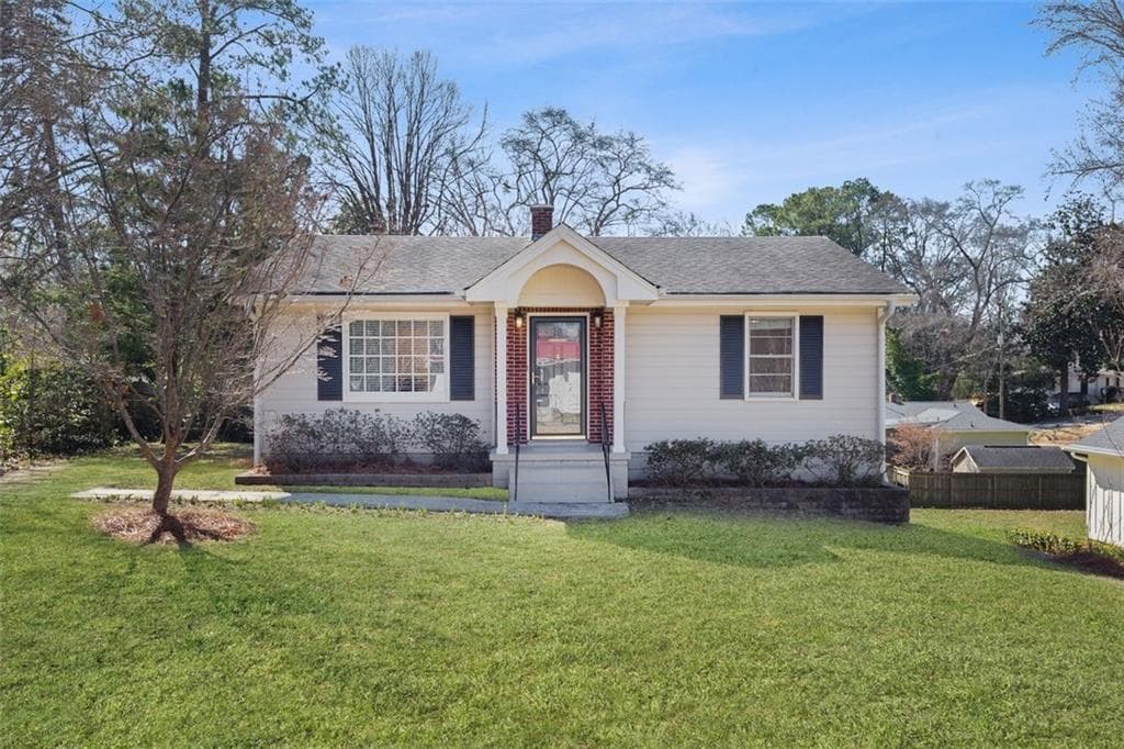 2 bedroom, 1 bathroom, 952 sq ft single family residence sold at 1040 Manor Drive, Smyrna, GA 30080
