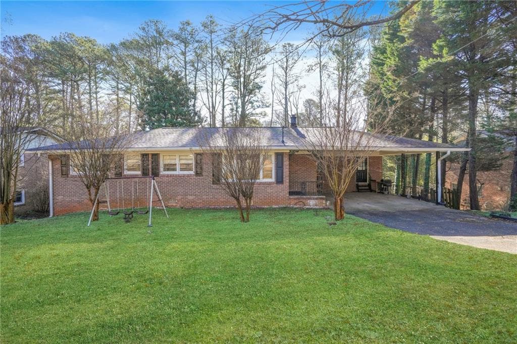 4 bedroom, 3 bathroom single family residence sold at 4183 Hideaway Drive, Tucker, GA 30084
