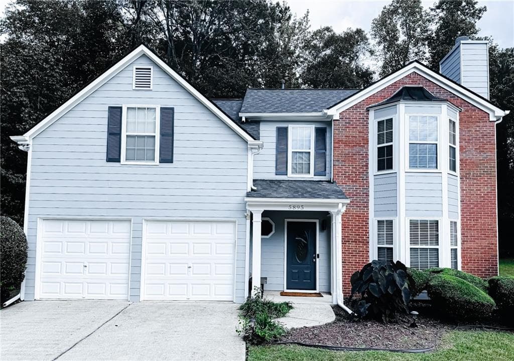4 bedroom, 3 bathroom single family residence sold at 5895 Water Oaks Drive, Austell, GA 30106