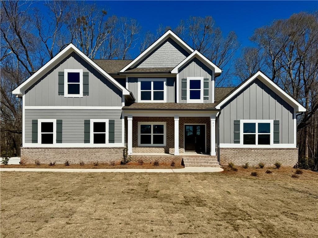 4 bedroom, 5 bathroom single family residence sold at 81 Blue Rider Trail, Hoschton, GA 30548