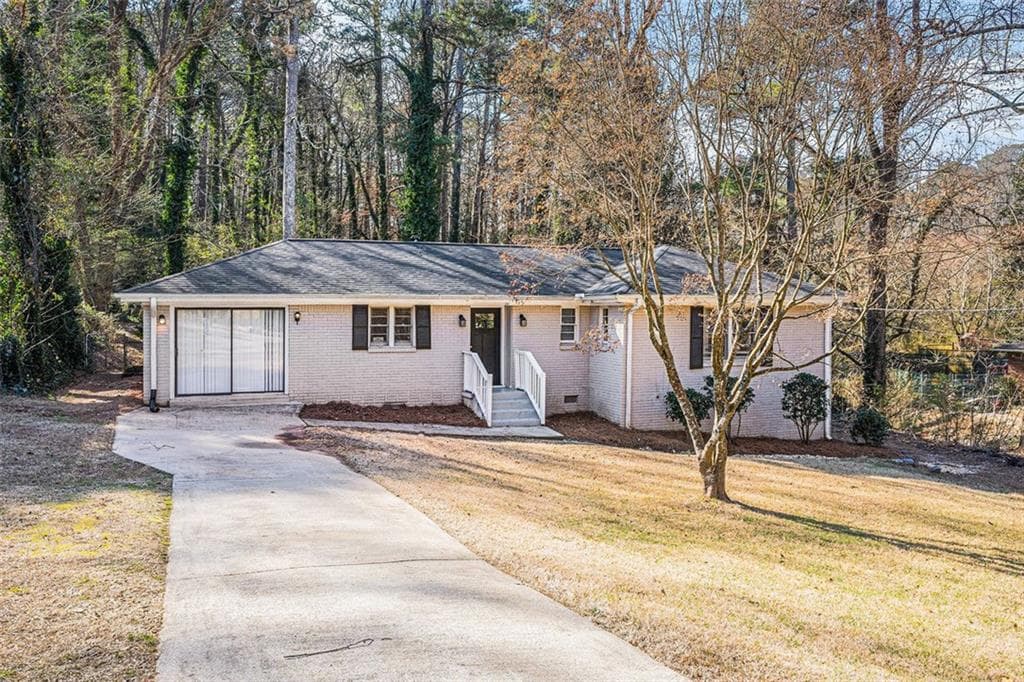 3 bedroom, 2 bathroom, 1,610 sq ft single family residence sold at 2239 PINEWOOD Drive, Decatur, GA 30032