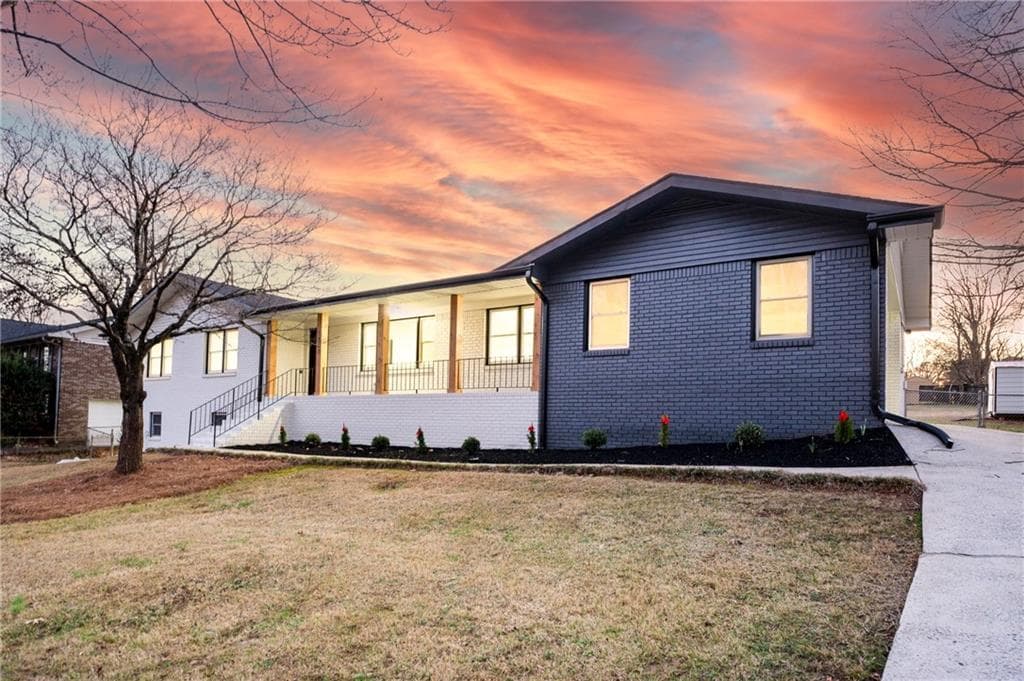 5 bedroom, 3 bathroom single family residence sold at 3800 William Paul Drive, Austell, GA 30106