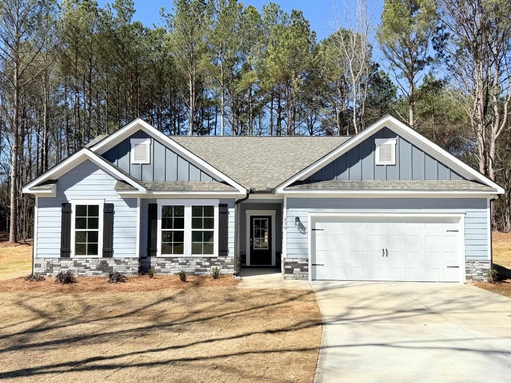 4 bedroom, 2 bathroom single family residence sold at 256 Breckens Way, Statham, GA 30666