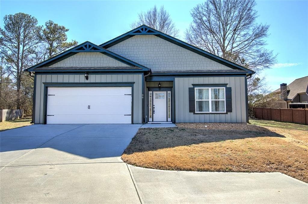 2 bedroom, 2 bathroom single family residence sold at 96 Wheelers Drive, Dallas, GA 30157