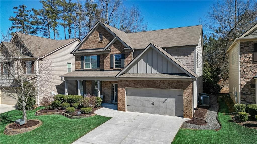 4 bedroom, 3 bathroom single family residence sold at 209 Providence Walk Court, Canton, GA 30114