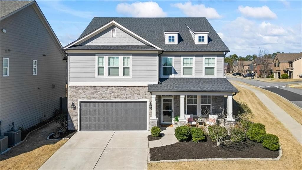 5 bedroom, 4 bathroom single family residence sold at 500 Anfield Drive, Woodstock, GA 30188