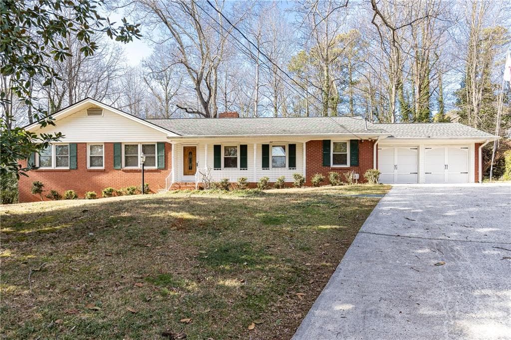 3 bedroom, 3 bathroom single family residence sold at 7278 Selkirk Drive, Atlanta, GA 30328